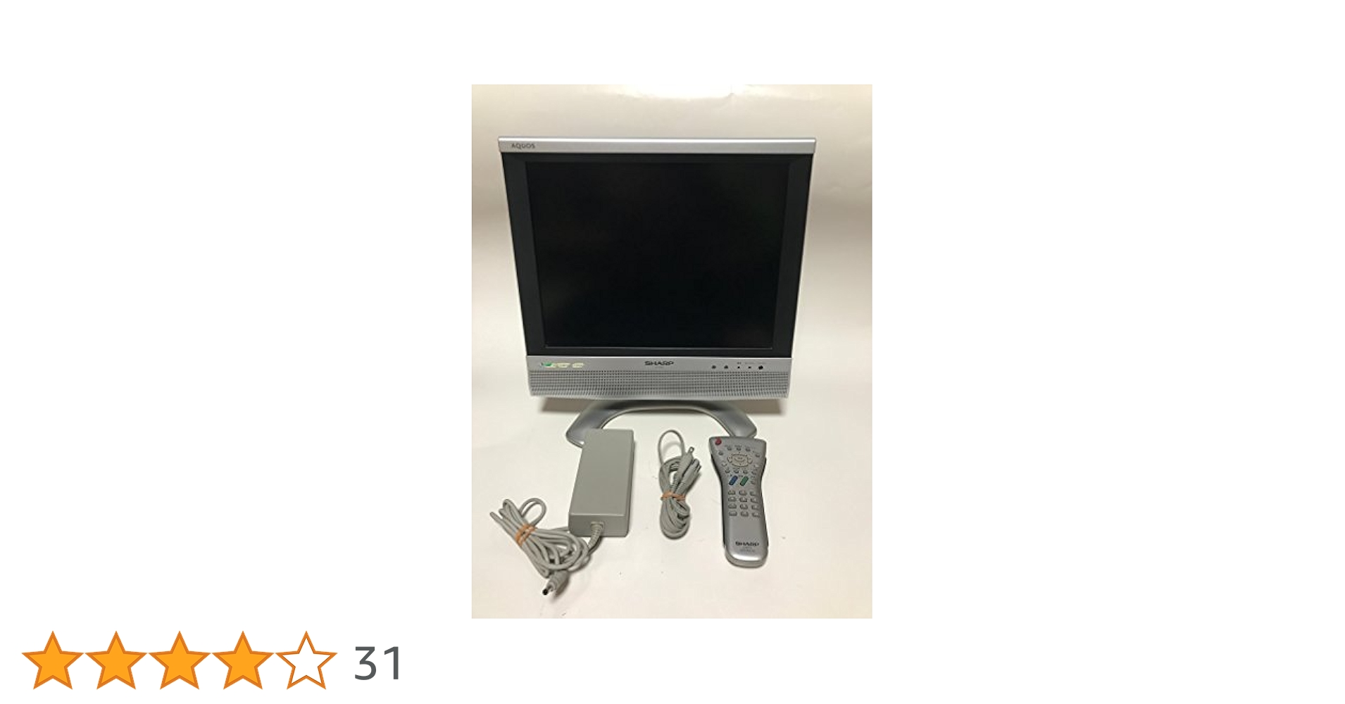 SHARP AQUOS 液晶テレビ LC-15C5-S 地上デジタルチューナー シャープ、デジタルチューナ搭載の液晶「AQUOS」15/13型